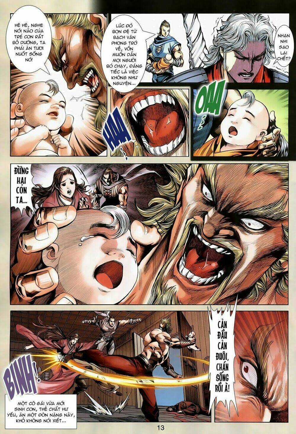 Thần Binh Tiền Truyện 3 - Loạn Thế Anh Hùng Thiên Chapter 15 trang 12