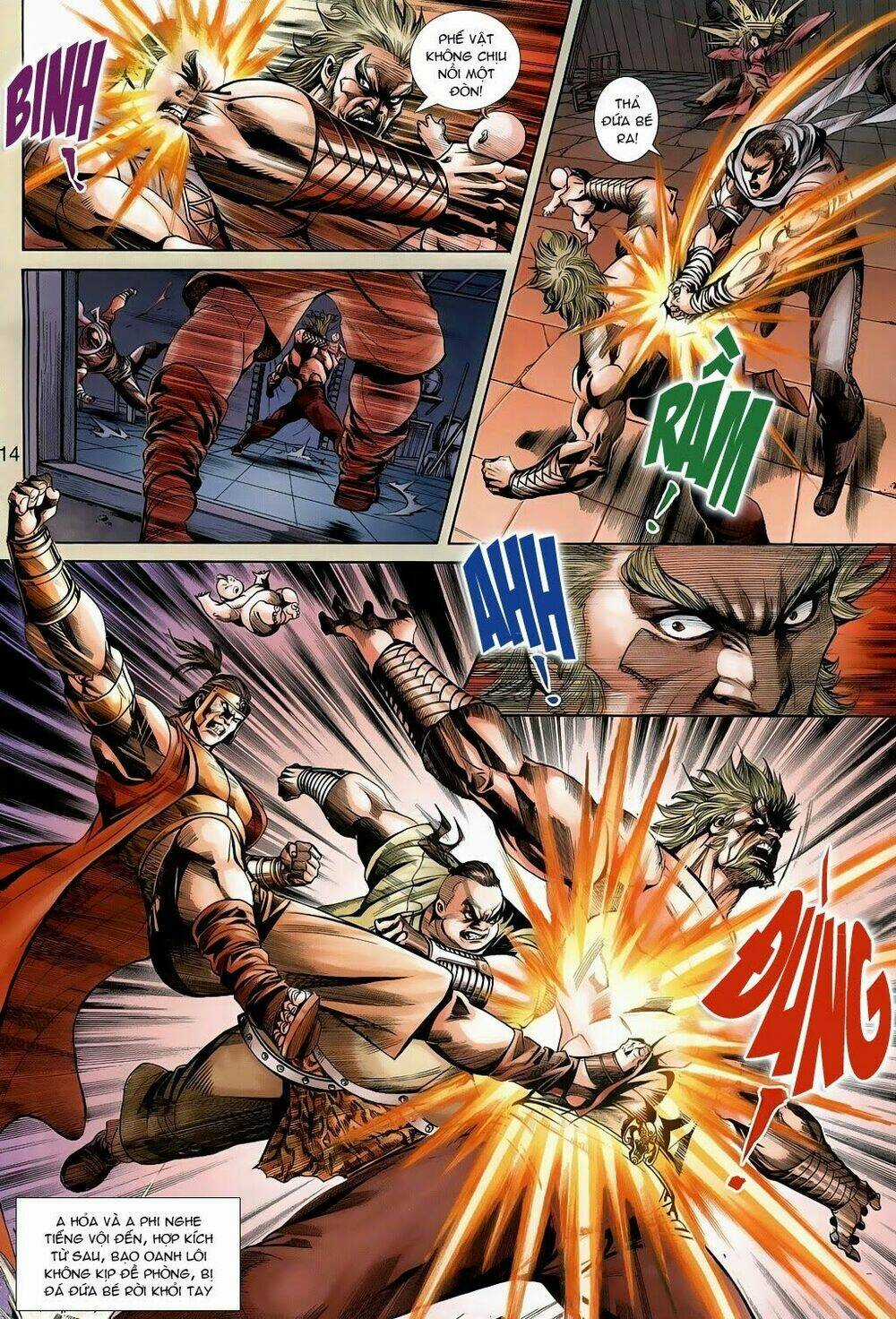 Thần Binh Tiền Truyện 3 - Loạn Thế Anh Hùng Thiên Chapter 15 trang 13