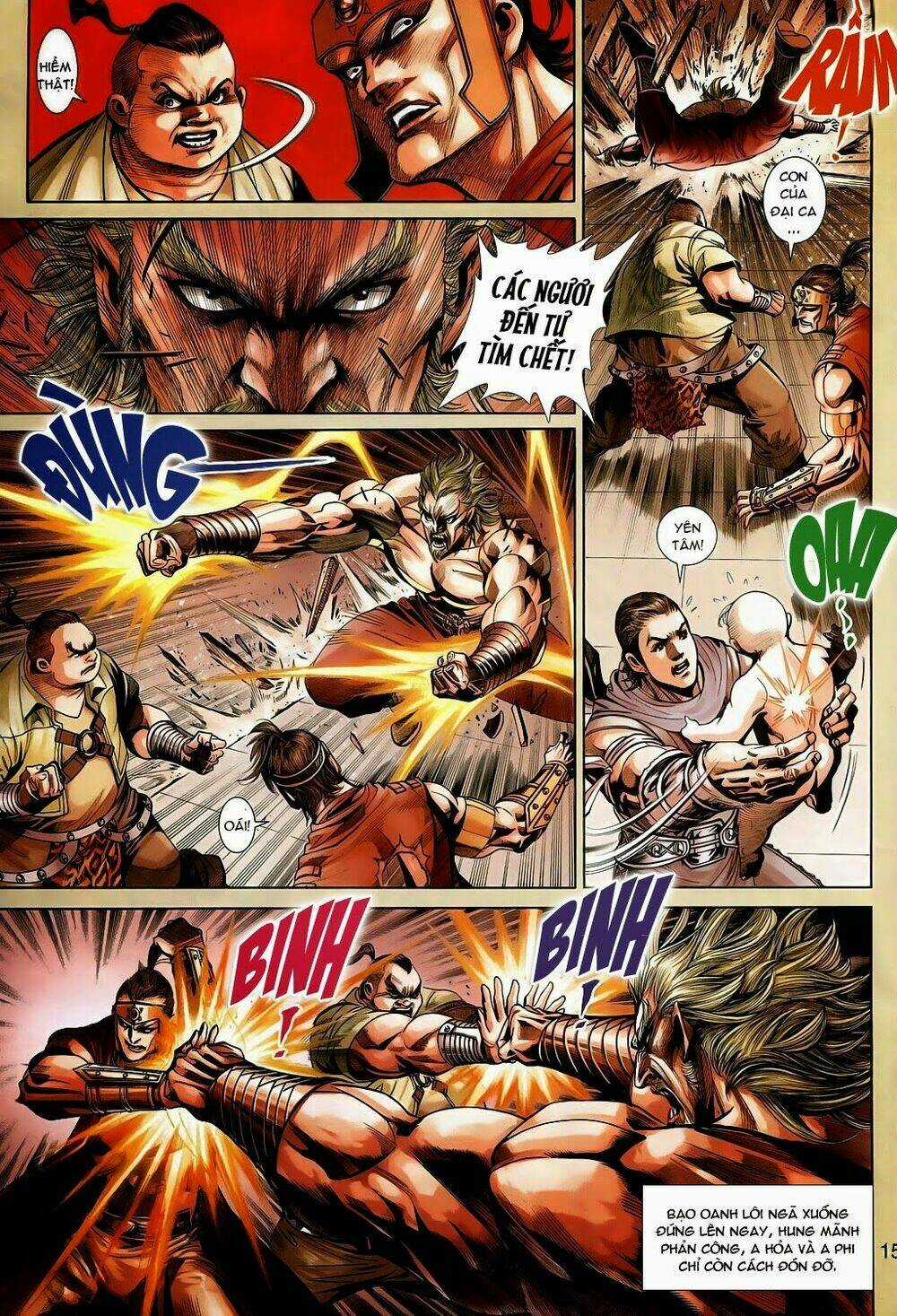 Thần Binh Tiền Truyện 3 - Loạn Thế Anh Hùng Thiên Chapter 15 trang 14