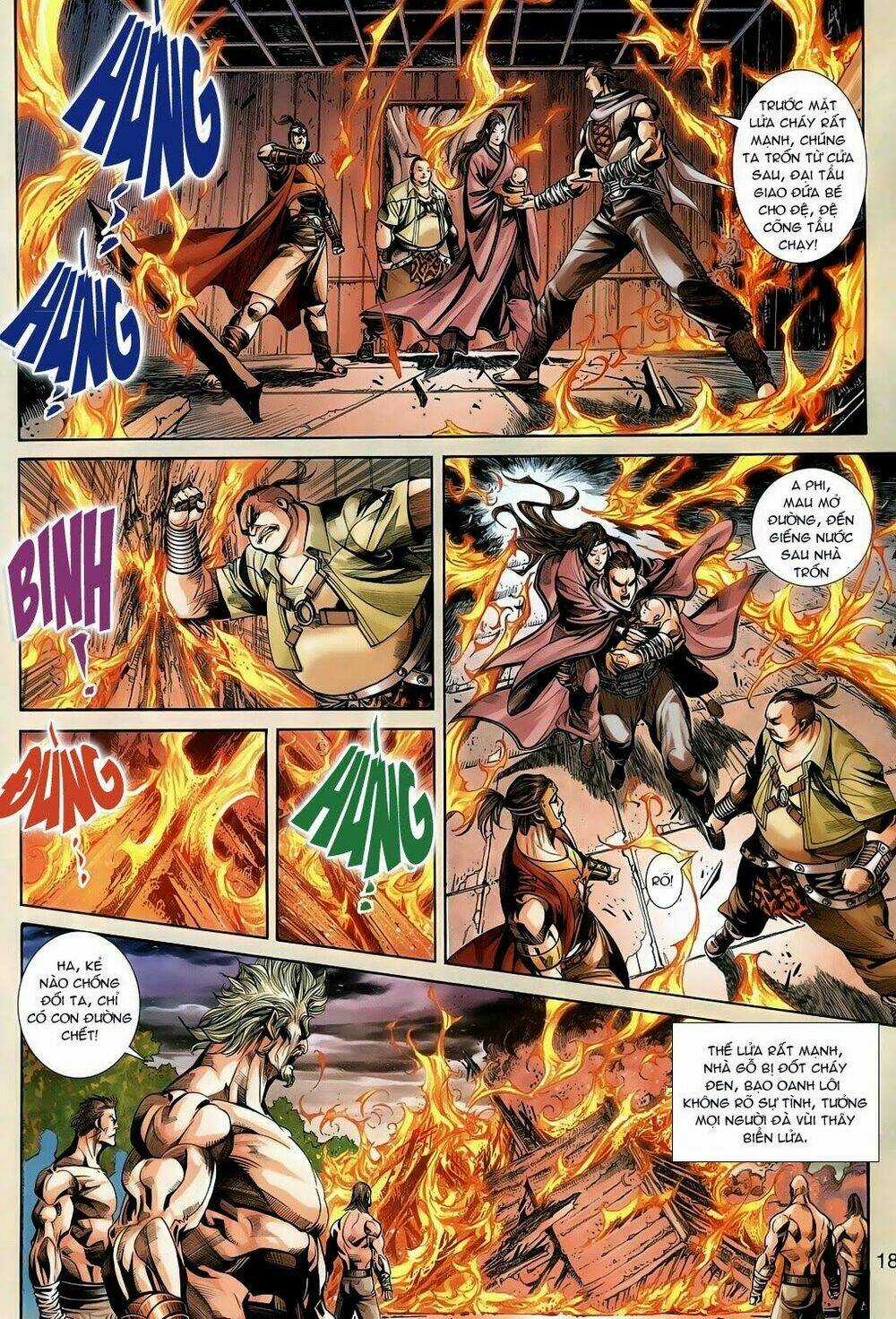 Thần Binh Tiền Truyện 3 - Loạn Thế Anh Hùng Thiên Chapter 15 trang 17