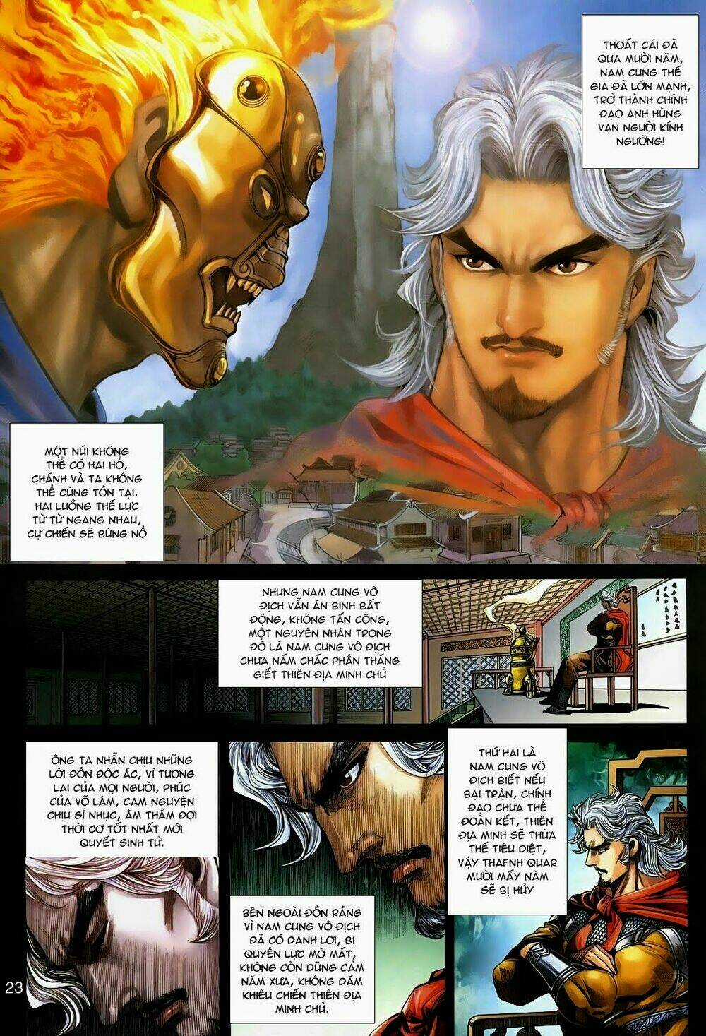 Thần Binh Tiền Truyện 3 - Loạn Thế Anh Hùng Thiên Chapter 15 trang 22