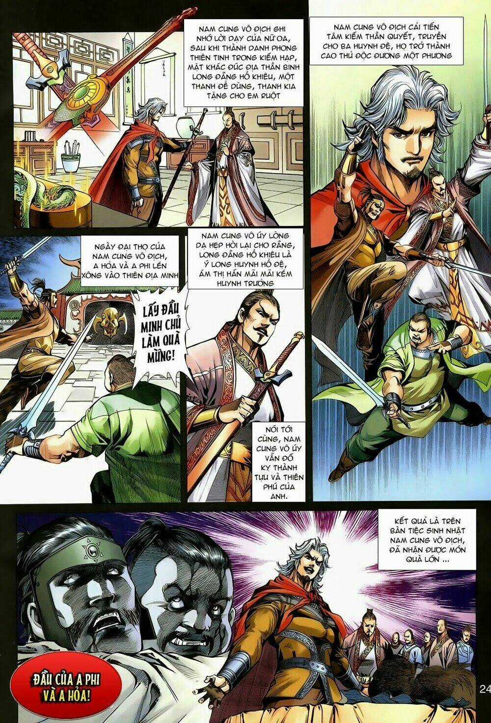 Thần Binh Tiền Truyện 3 - Loạn Thế Anh Hùng Thiên Chapter 15 trang 23