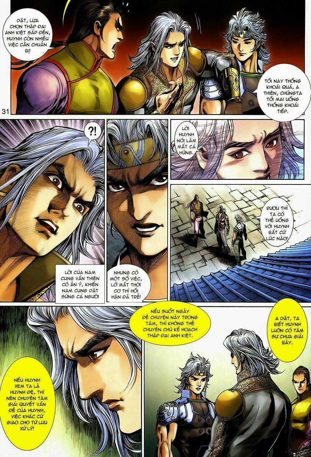 Thần Binh Tiền Truyện 3 - Loạn Thế Anh Hùng Thiên Chapter 15 trang 30