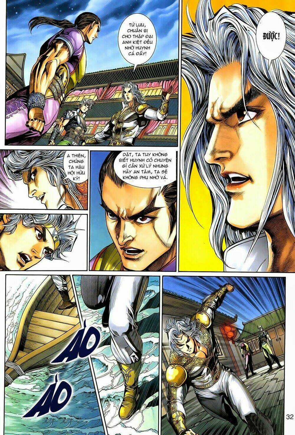 Thần Binh Tiền Truyện 3 - Loạn Thế Anh Hùng Thiên Chapter 15 trang 31