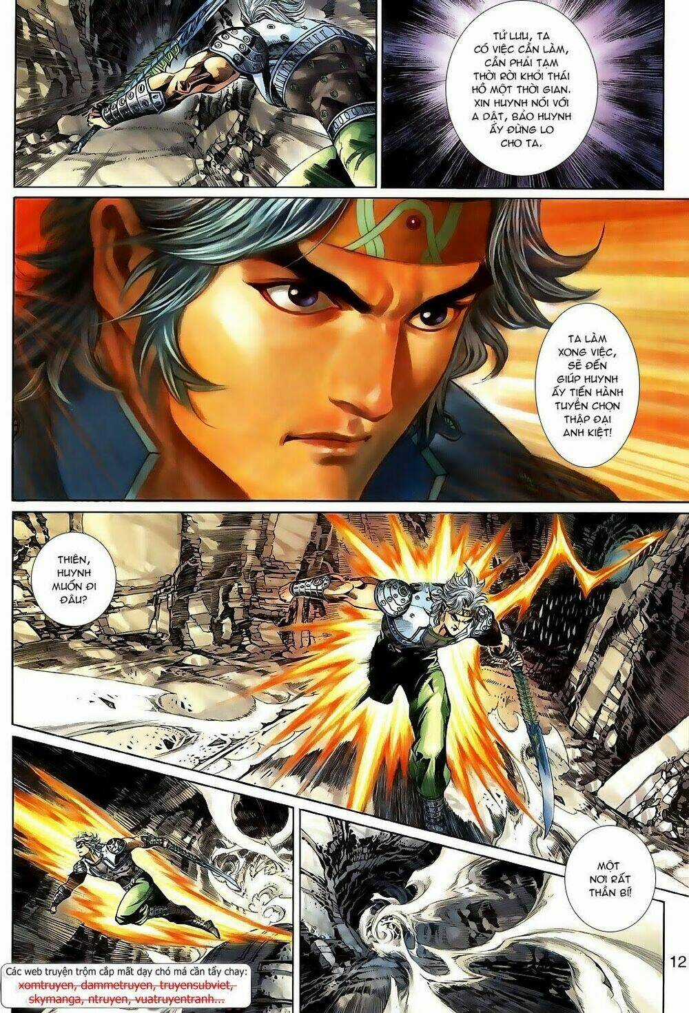 Thần Binh Tiền Truyện 3 - Loạn Thế Anh Hùng Thiên Chapter 16 trang 11