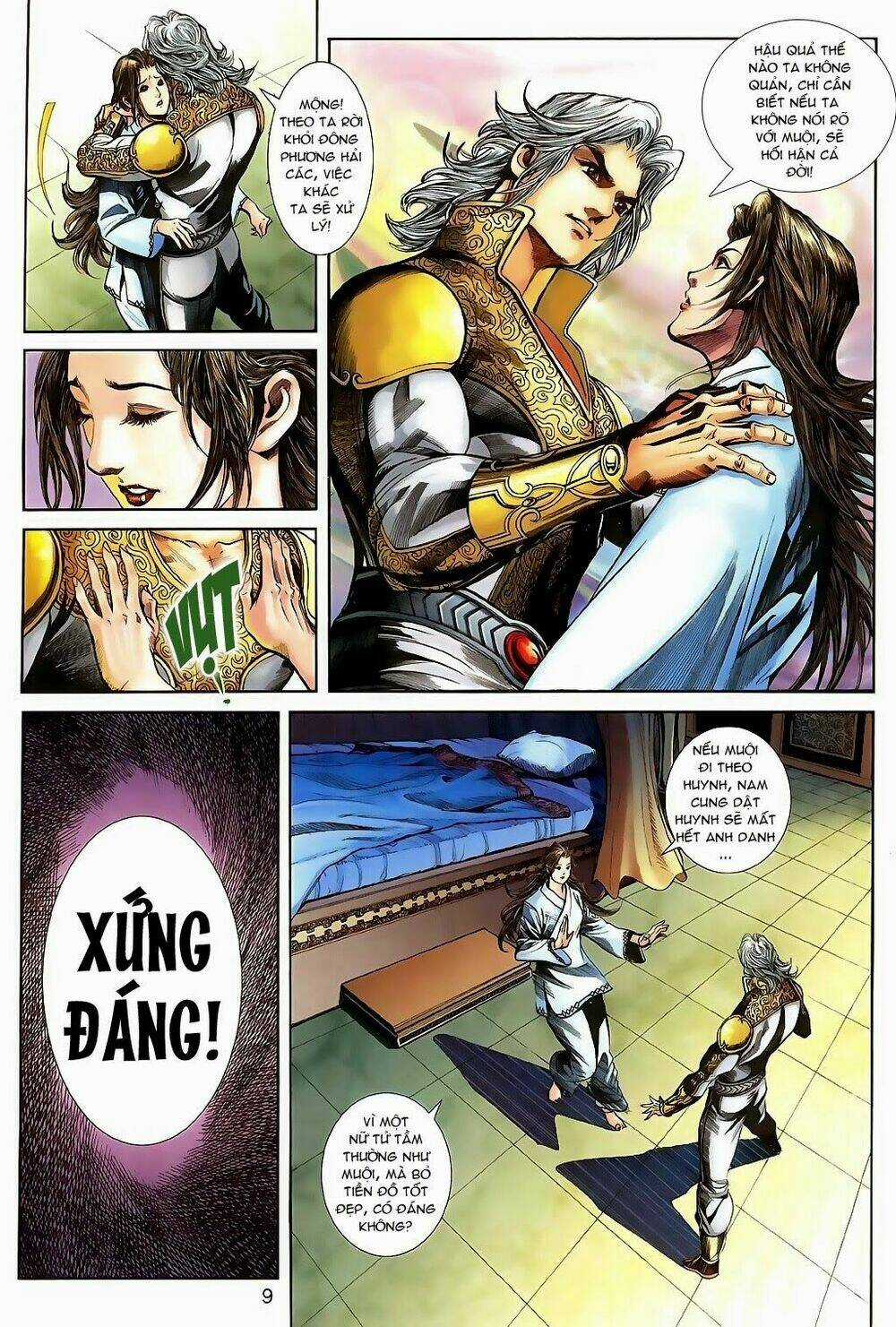 Thần Binh Tiền Truyện 3 - Loạn Thế Anh Hùng Thiên Chapter 16 trang 8
