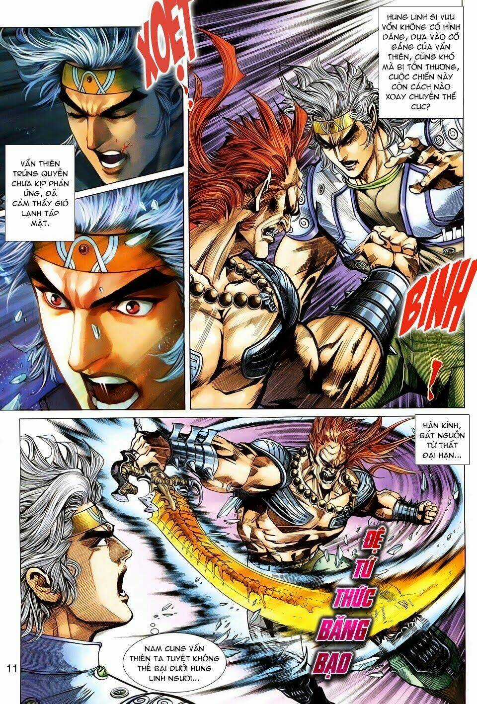 Thần Binh Tiền Truyện 3 - Loạn Thế Anh Hùng Thiên Chapter 17 trang 10