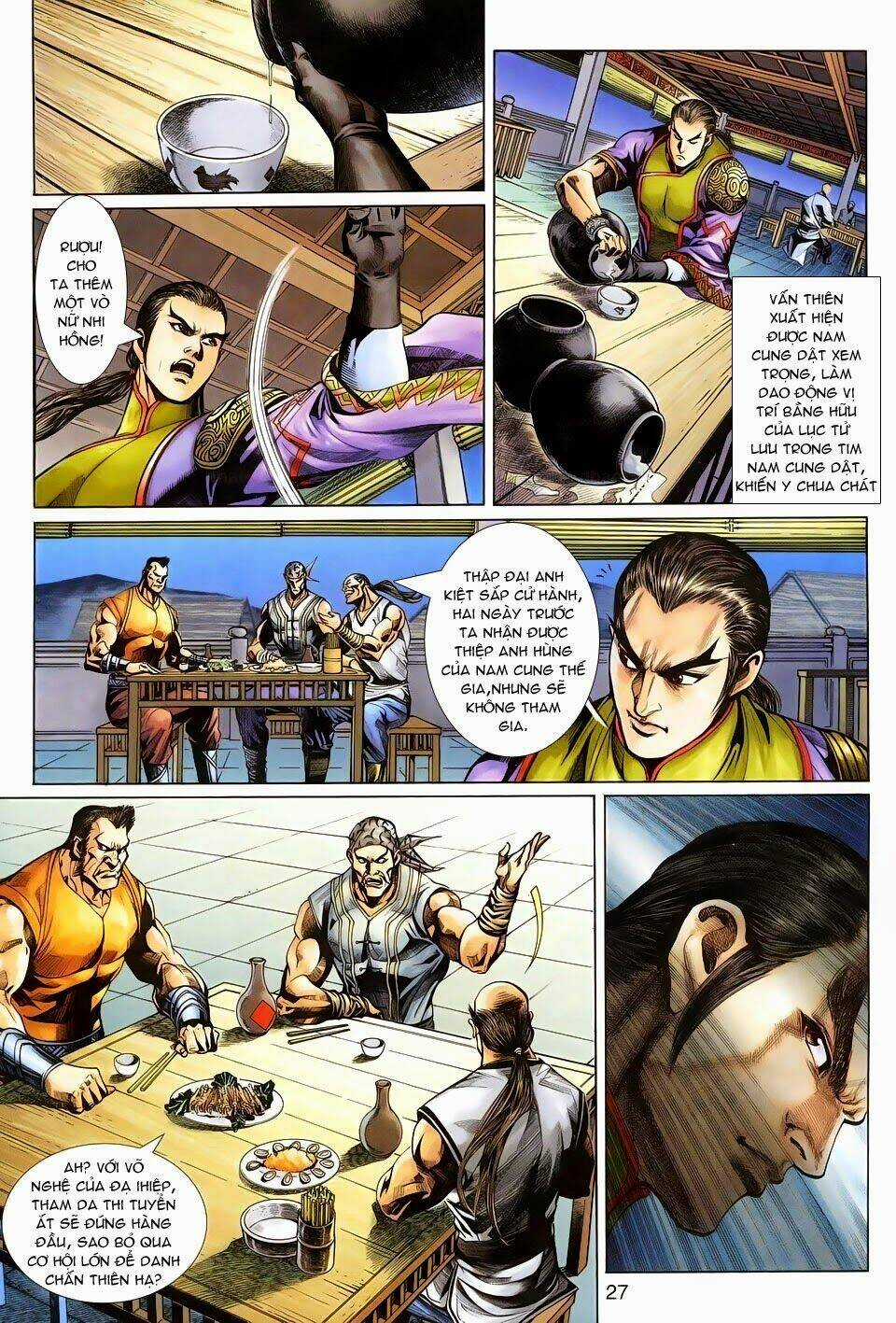 Thần Binh Tiền Truyện 3 - Loạn Thế Anh Hùng Thiên Chapter 17 trang 26