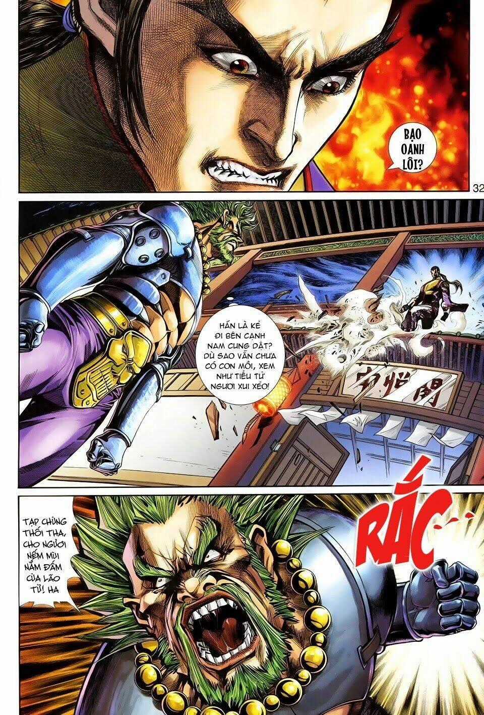 Thần Binh Tiền Truyện 3 - Loạn Thế Anh Hùng Thiên Chapter 17 trang 31