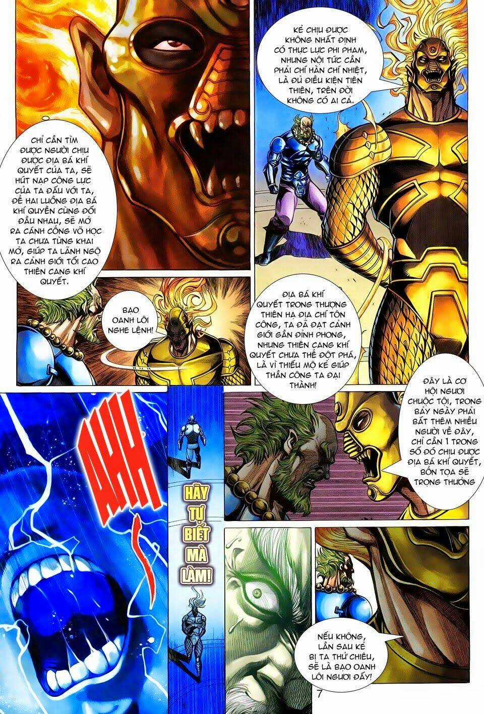 Thần Binh Tiền Truyện 3 - Loạn Thế Anh Hùng Thiên Chapter 17 trang 6