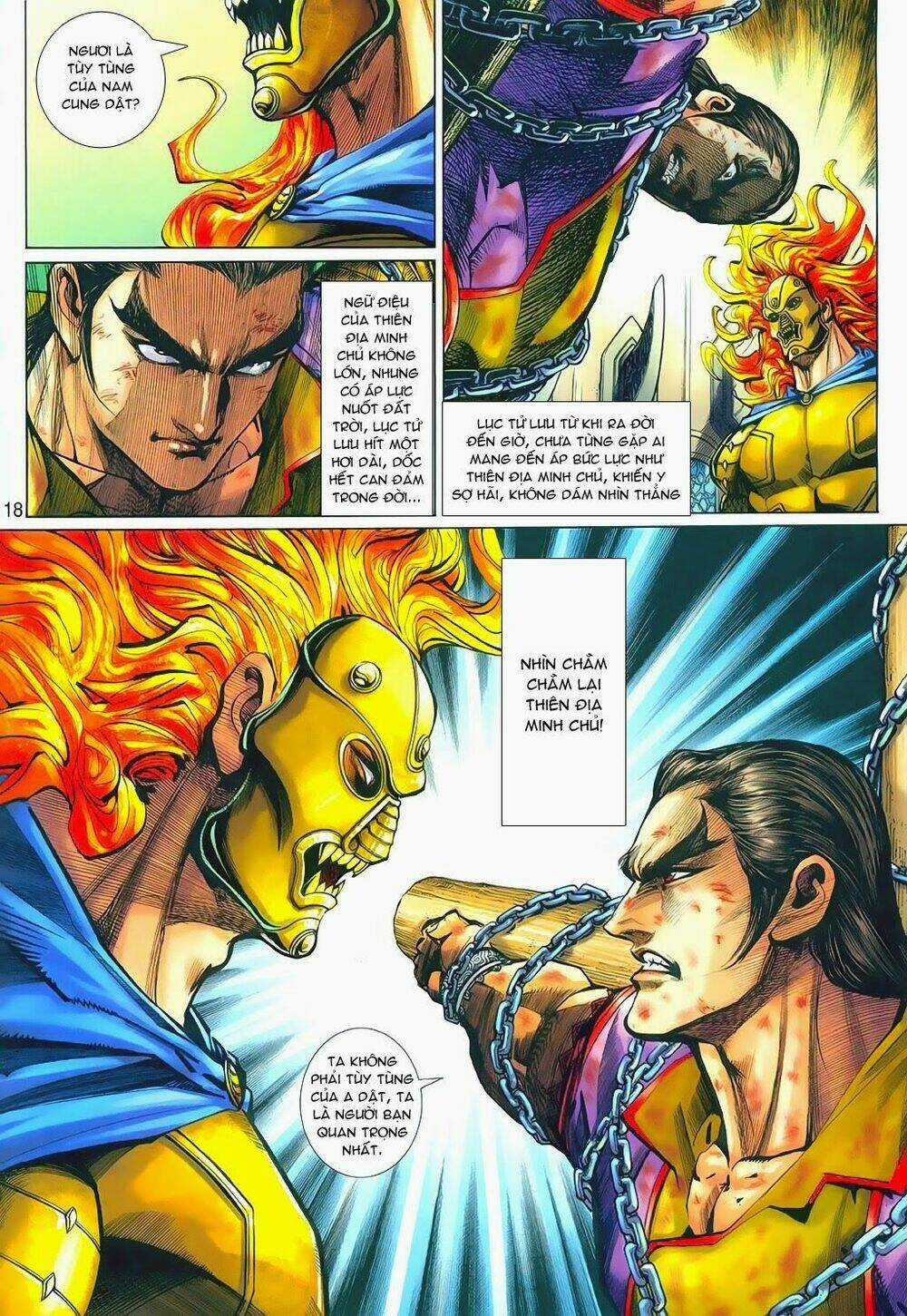 Thần Binh Tiền Truyện 3 - Loạn Thế Anh Hùng Thiên Chapter 18 trang 18