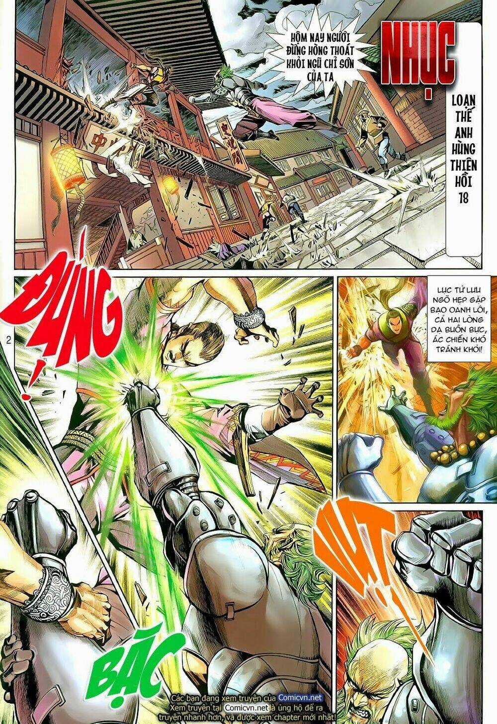 Thần Binh Tiền Truyện 3 - Loạn Thế Anh Hùng Thiên Chapter 18 trang 2