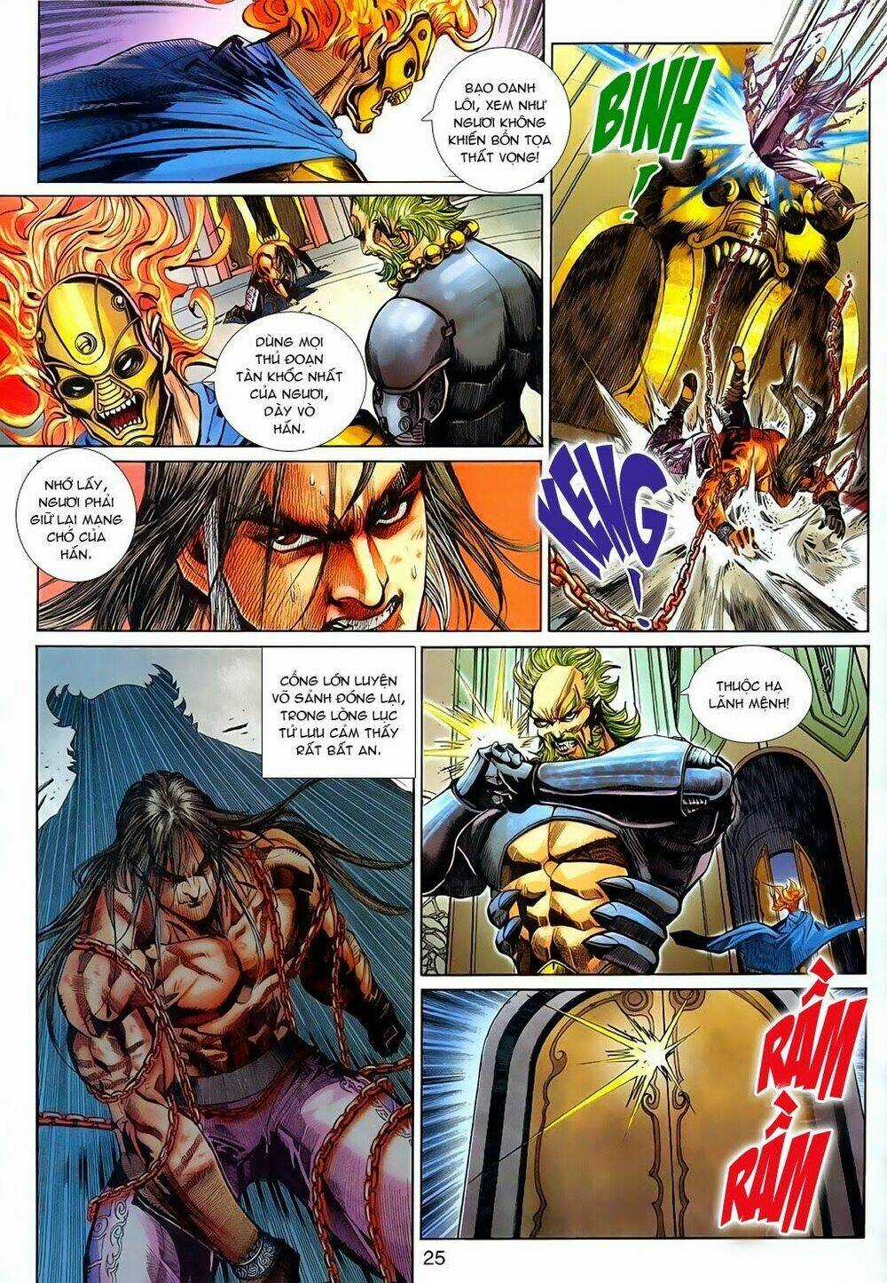 Thần Binh Tiền Truyện 3 - Loạn Thế Anh Hùng Thiên Chapter 18 trang 25