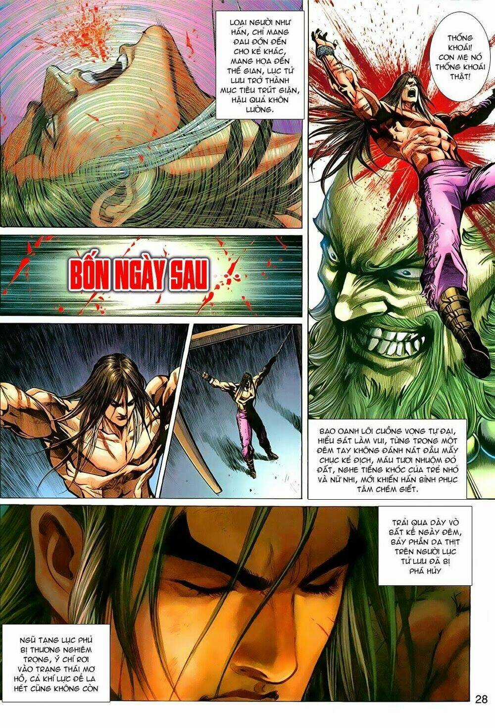 Thần Binh Tiền Truyện 3 - Loạn Thế Anh Hùng Thiên Chapter 18 trang 28