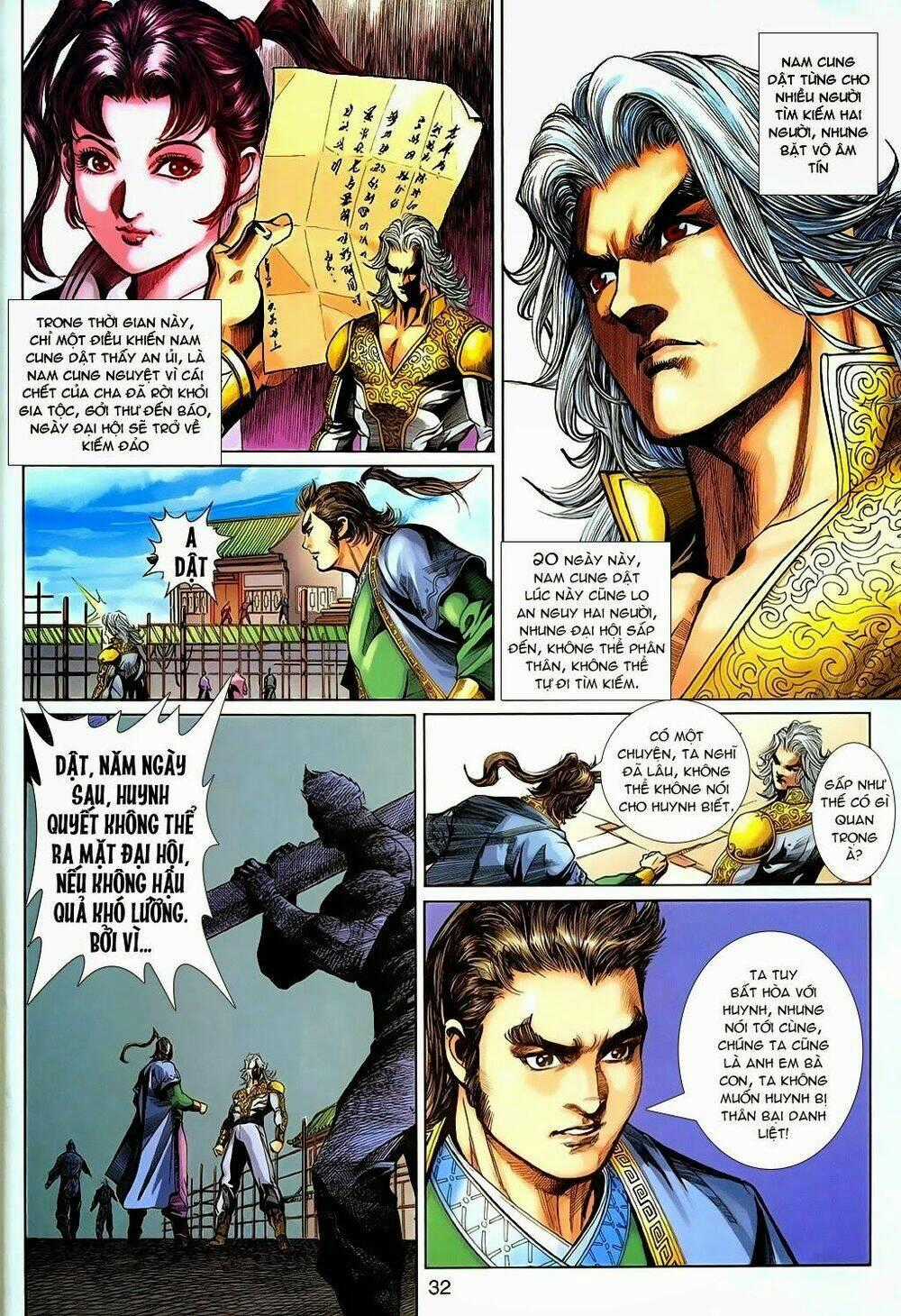 Thần Binh Tiền Truyện 3 - Loạn Thế Anh Hùng Thiên Chapter 18 trang 32