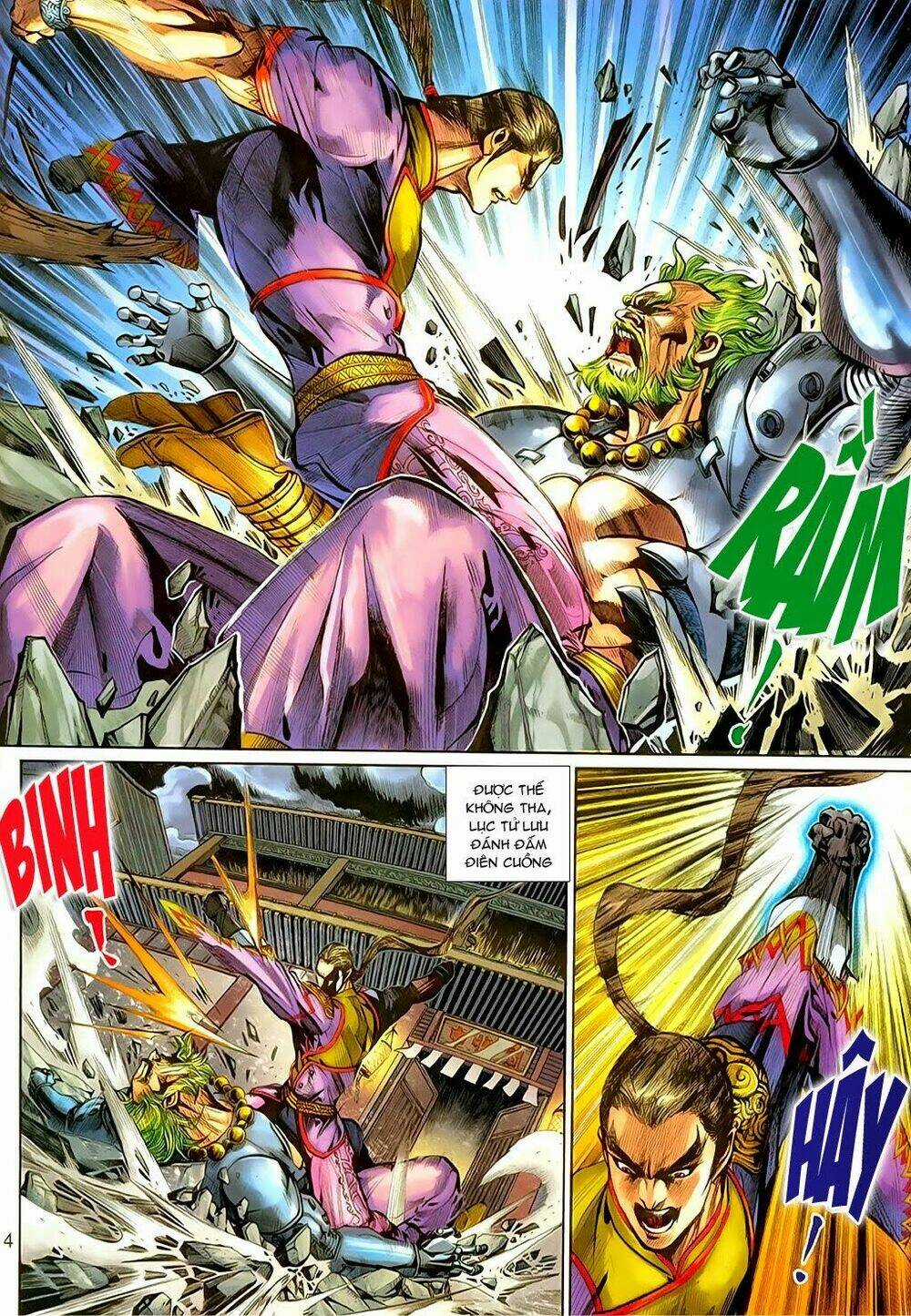 Thần Binh Tiền Truyện 3 - Loạn Thế Anh Hùng Thiên Chapter 18 trang 4