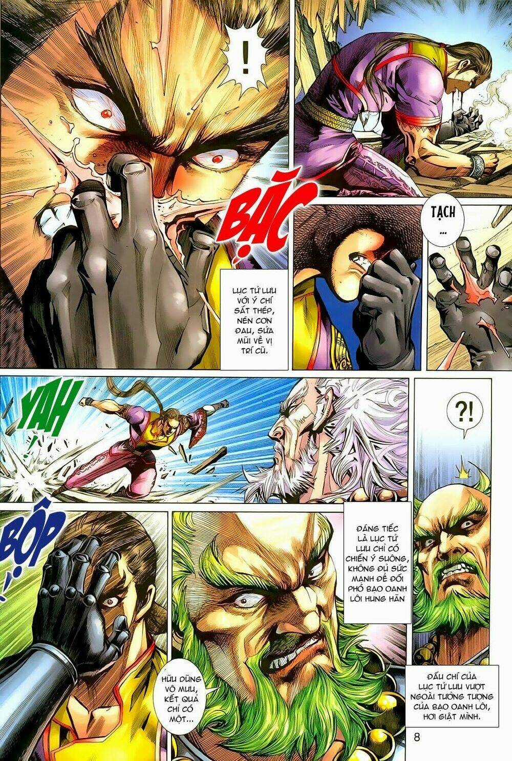 Thần Binh Tiền Truyện 3 - Loạn Thế Anh Hùng Thiên Chapter 18 trang 8