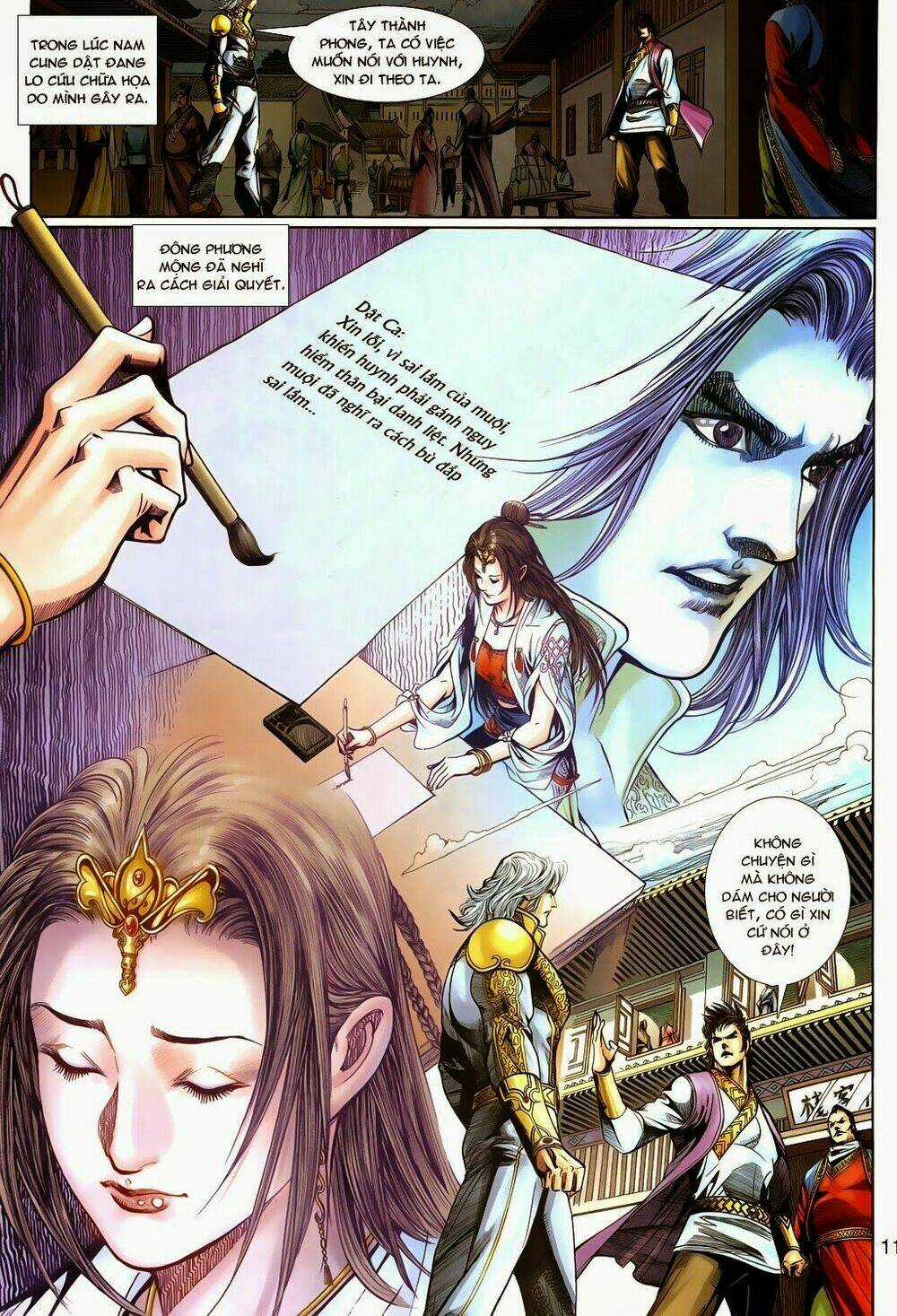 Thần Binh Tiền Truyện 3 - Loạn Thế Anh Hùng Thiên Chapter 19 trang 10