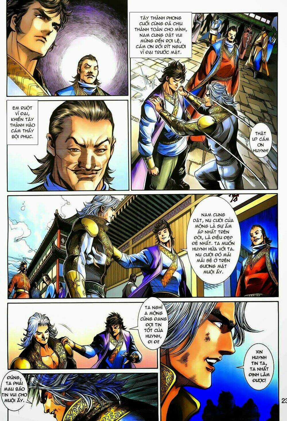 Thần Binh Tiền Truyện 3 - Loạn Thế Anh Hùng Thiên Chapter 19 trang 22