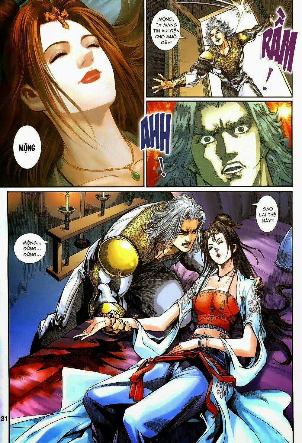 Thần Binh Tiền Truyện 3 - Loạn Thế Anh Hùng Thiên Chapter 19 trang 30