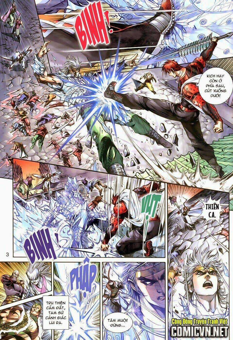 Thần Binh Tiền Truyện 3 - Loạn Thế Anh Hùng Thiên Chapter 2 trang 2