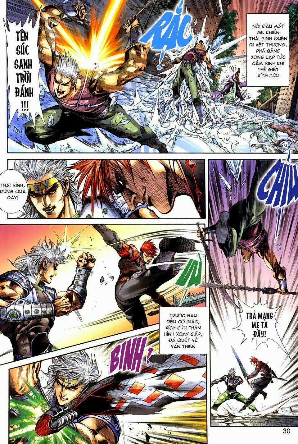 Thần Binh Tiền Truyện 3 - Loạn Thế Anh Hùng Thiên Chapter 2 trang 28