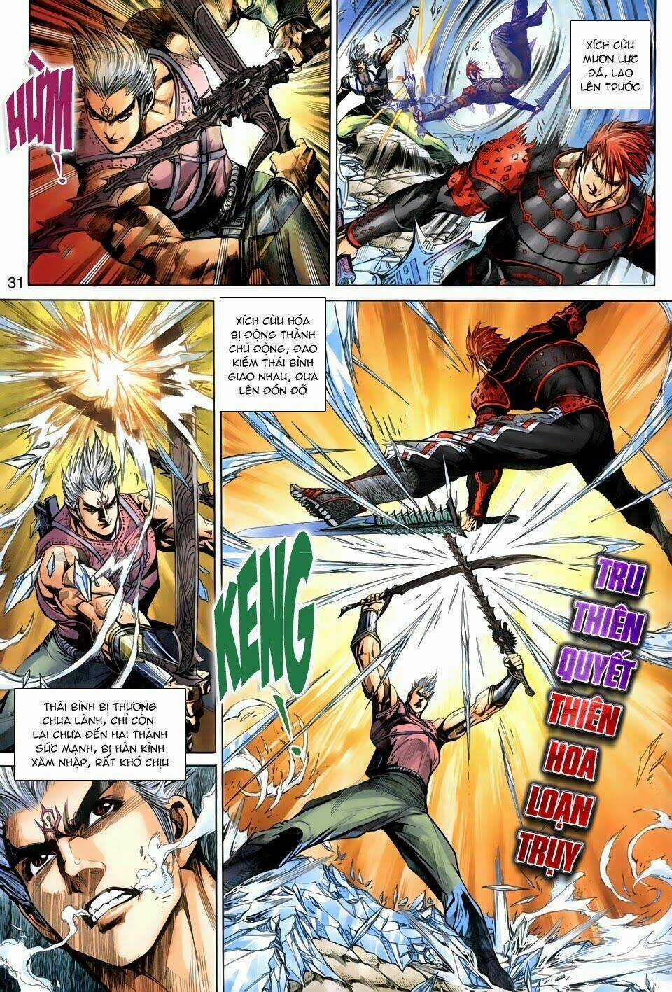 Thần Binh Tiền Truyện 3 - Loạn Thế Anh Hùng Thiên Chapter 2 trang 29