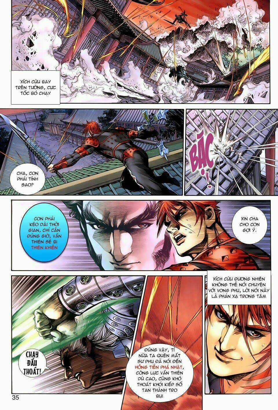 Thần Binh Tiền Truyện 3 - Loạn Thế Anh Hùng Thiên Chapter 2 trang 33