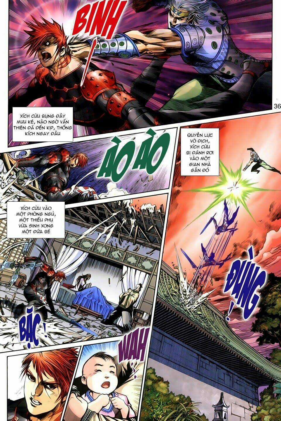 Thần Binh Tiền Truyện 3 - Loạn Thế Anh Hùng Thiên Chapter 2 trang 34