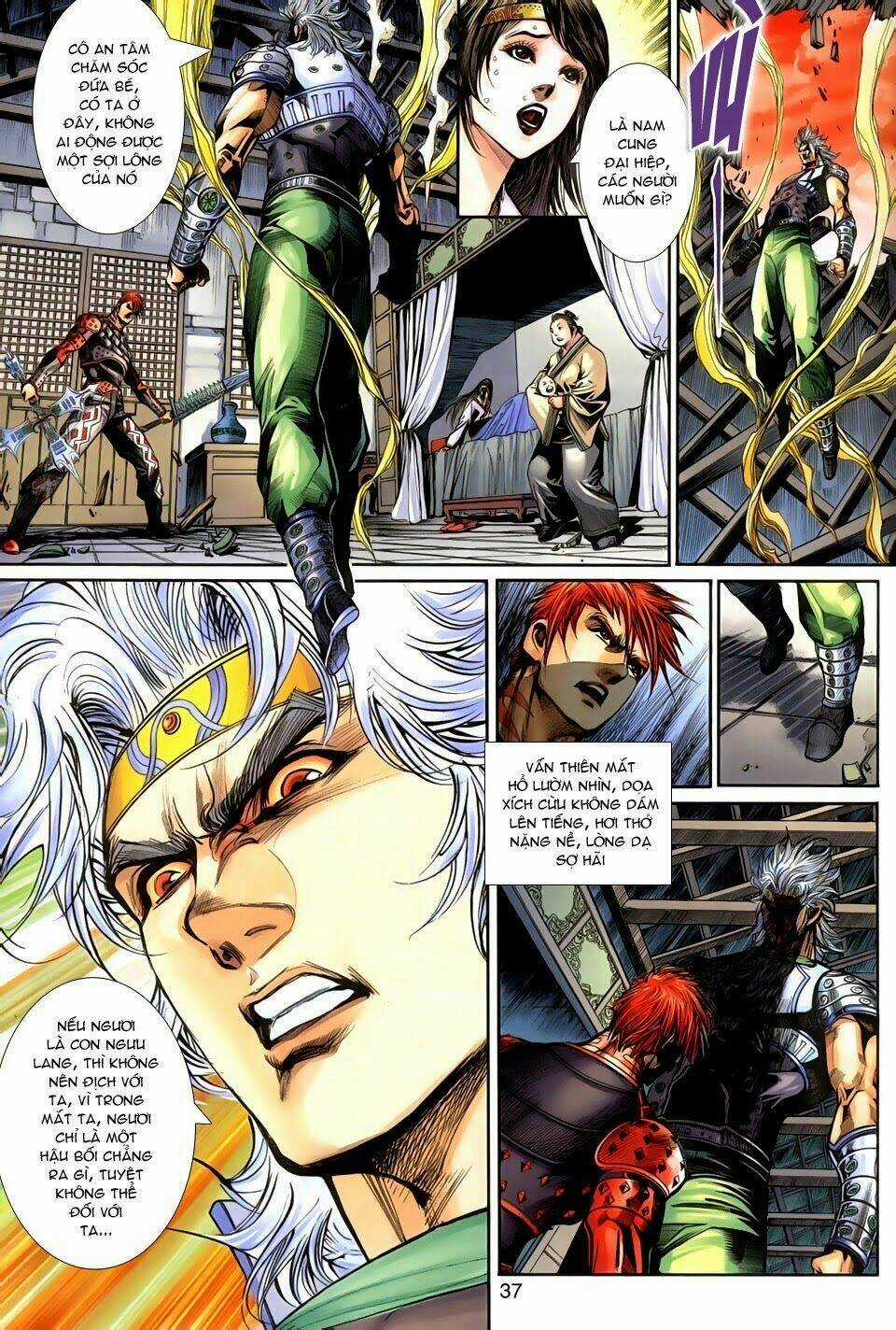 Thần Binh Tiền Truyện 3 - Loạn Thế Anh Hùng Thiên Chapter 2 trang 35