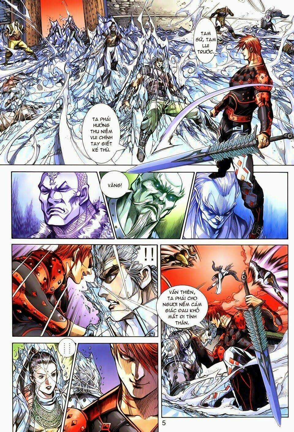 Thần Binh Tiền Truyện 3 - Loạn Thế Anh Hùng Thiên Chapter 2 trang 4