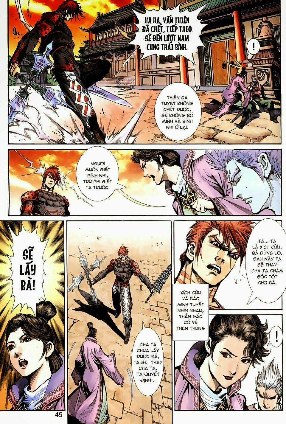 Thần Binh Tiền Truyện 3 - Loạn Thế Anh Hùng Thiên Chapter 2 trang 43