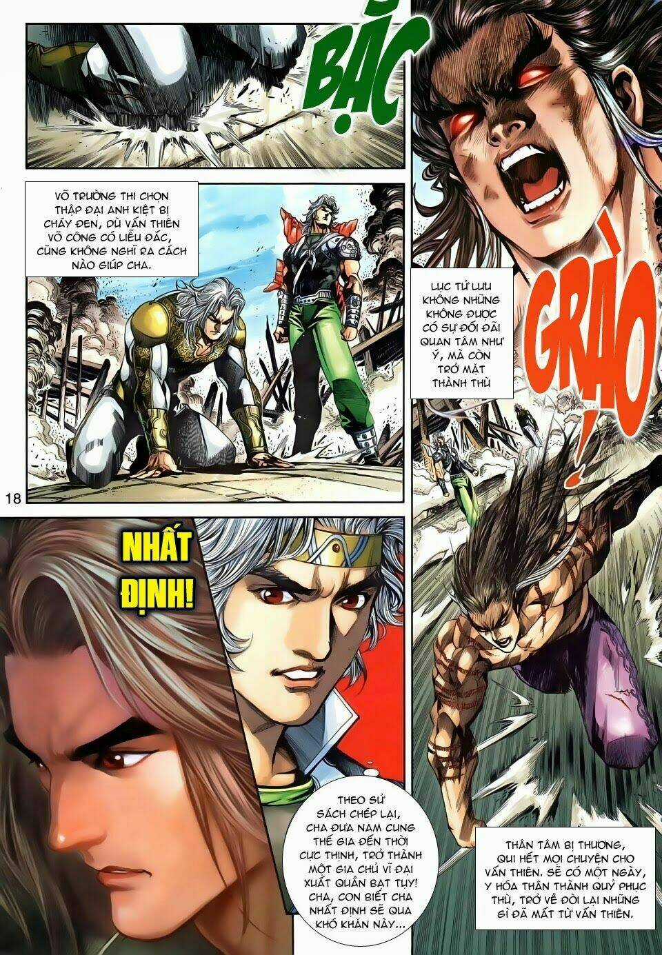 Thần Binh Tiền Truyện 3 - Loạn Thế Anh Hùng Thiên Chapter 20 trang 16