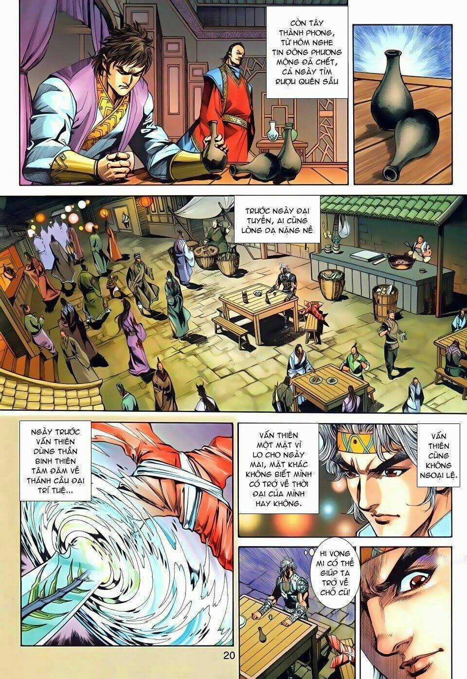Thần Binh Tiền Truyện 3 - Loạn Thế Anh Hùng Thiên Chapter 20 trang 18