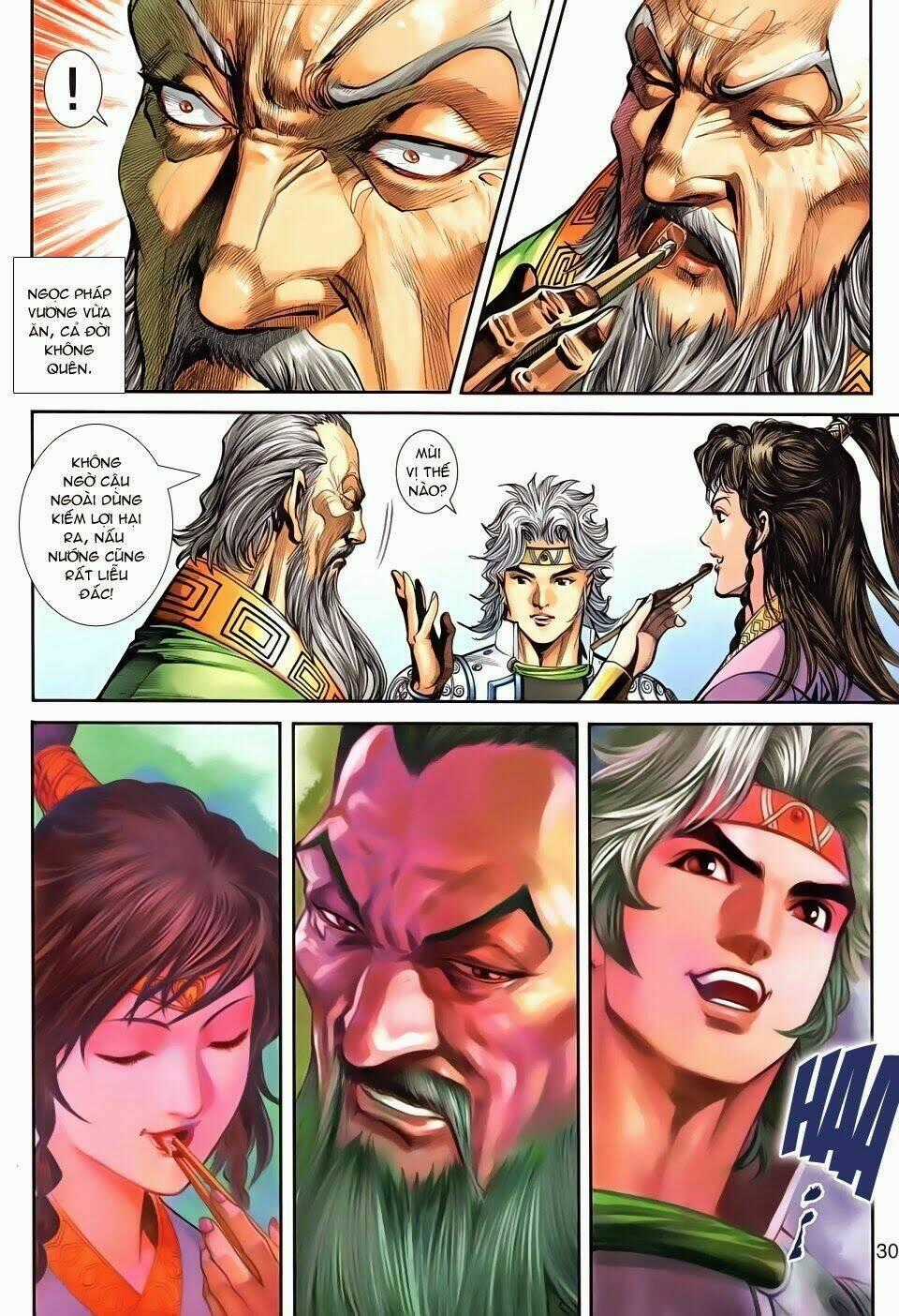 Thần Binh Tiền Truyện 3 - Loạn Thế Anh Hùng Thiên Chapter 20 trang 28