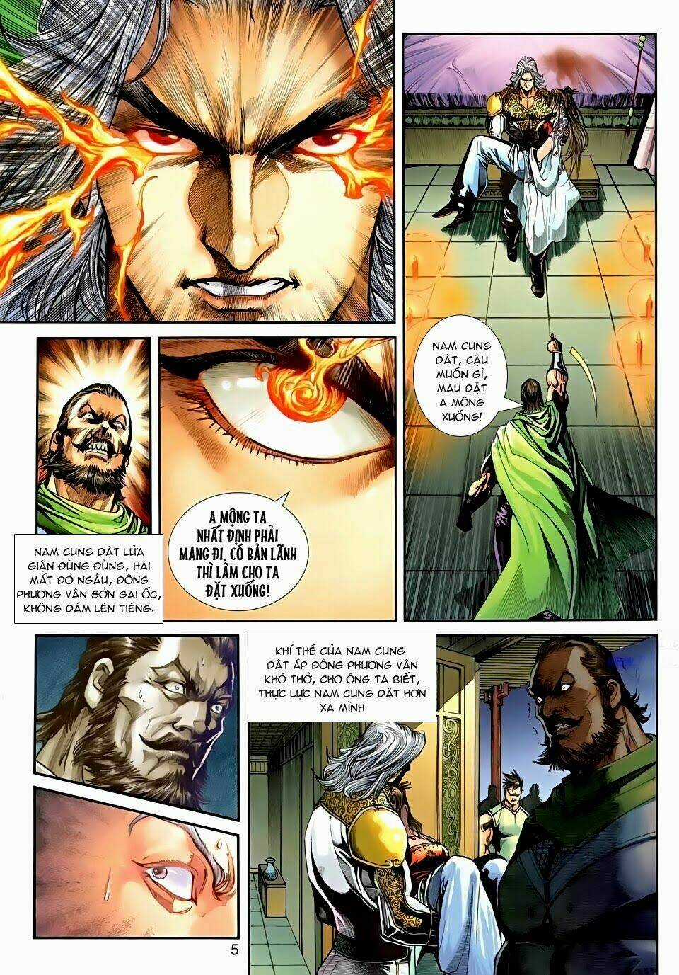 Thần Binh Tiền Truyện 3 - Loạn Thế Anh Hùng Thiên Chapter 20 trang 4