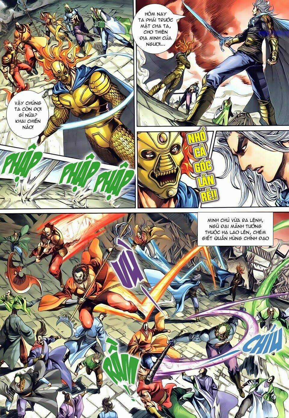 Thần Binh Tiền Truyện 3 - Loạn Thế Anh Hùng Thiên Chapter 21 trang 15