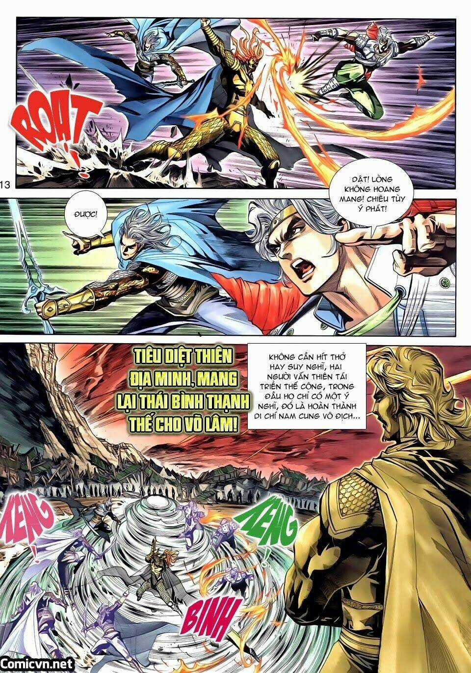 Thần Binh Tiền Truyện 3 - Loạn Thế Anh Hùng Thiên Chapter 22 trang 11