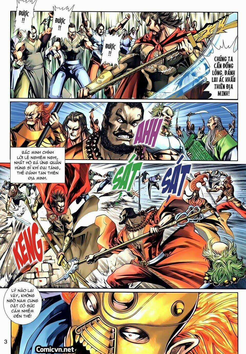 Thần Binh Tiền Truyện 3 - Loạn Thế Anh Hùng Thiên Chapter 22 trang 2