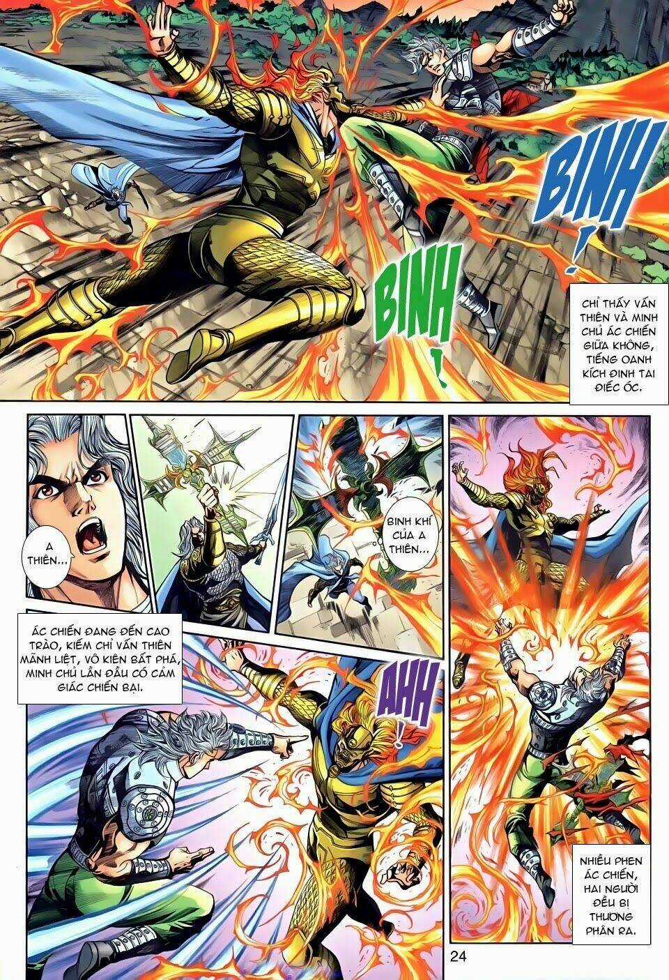 Thần Binh Tiền Truyện 3 - Loạn Thế Anh Hùng Thiên Chapter 22 trang 20