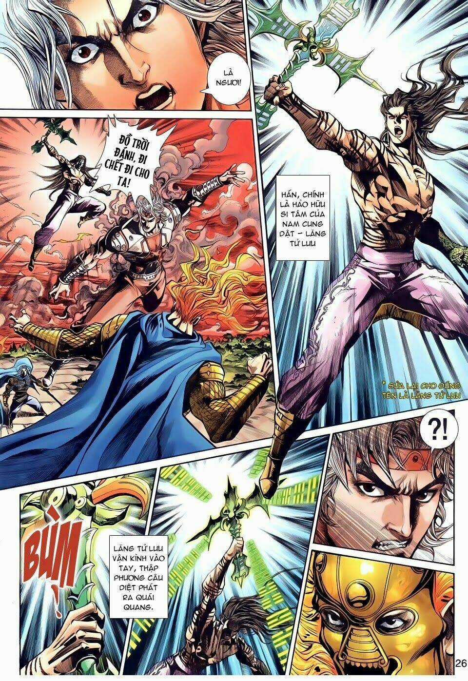 Thần Binh Tiền Truyện 3 - Loạn Thế Anh Hùng Thiên Chapter 22 trang 22