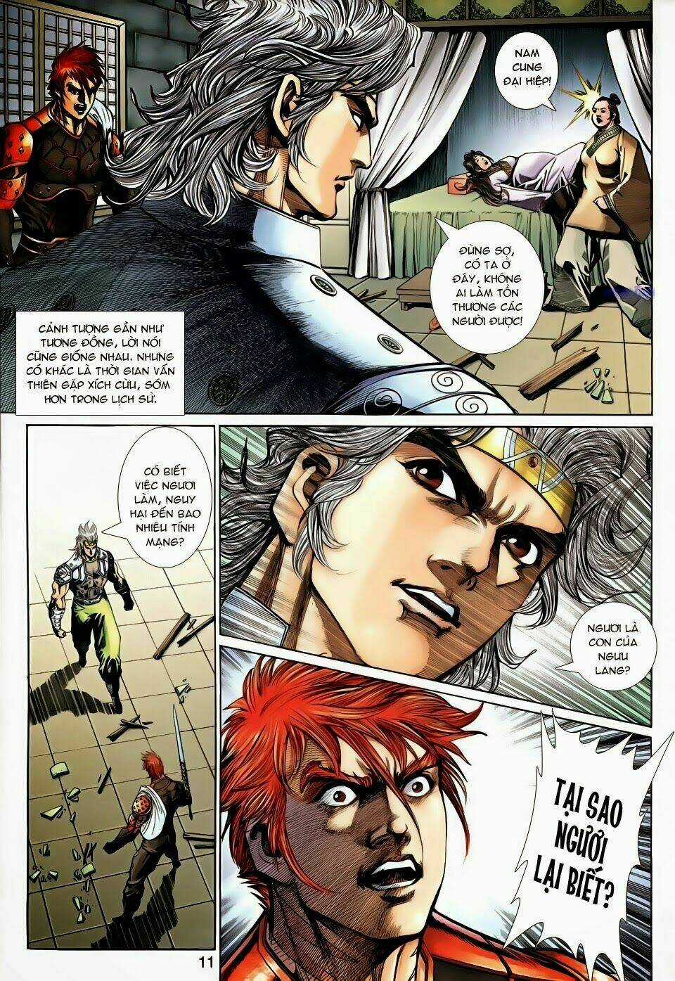 Thần Binh Tiền Truyện 3 - Loạn Thế Anh Hùng Thiên Chapter 23 trang 10