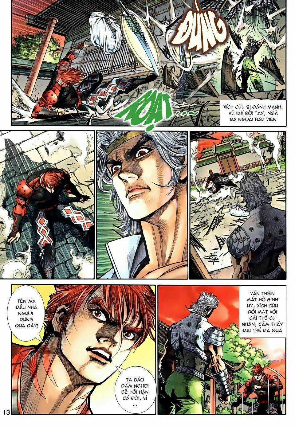 Thần Binh Tiền Truyện 3 - Loạn Thế Anh Hùng Thiên Chapter 23 trang 12