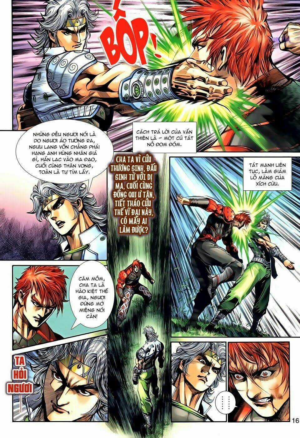 Thần Binh Tiền Truyện 3 - Loạn Thế Anh Hùng Thiên Chapter 23 trang 15