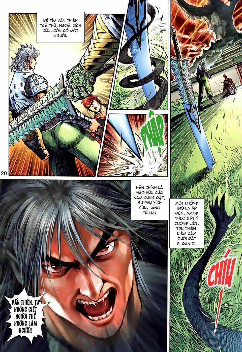 Thần Binh Tiền Truyện 3 - Loạn Thế Anh Hùng Thiên Chapter 23 trang 19