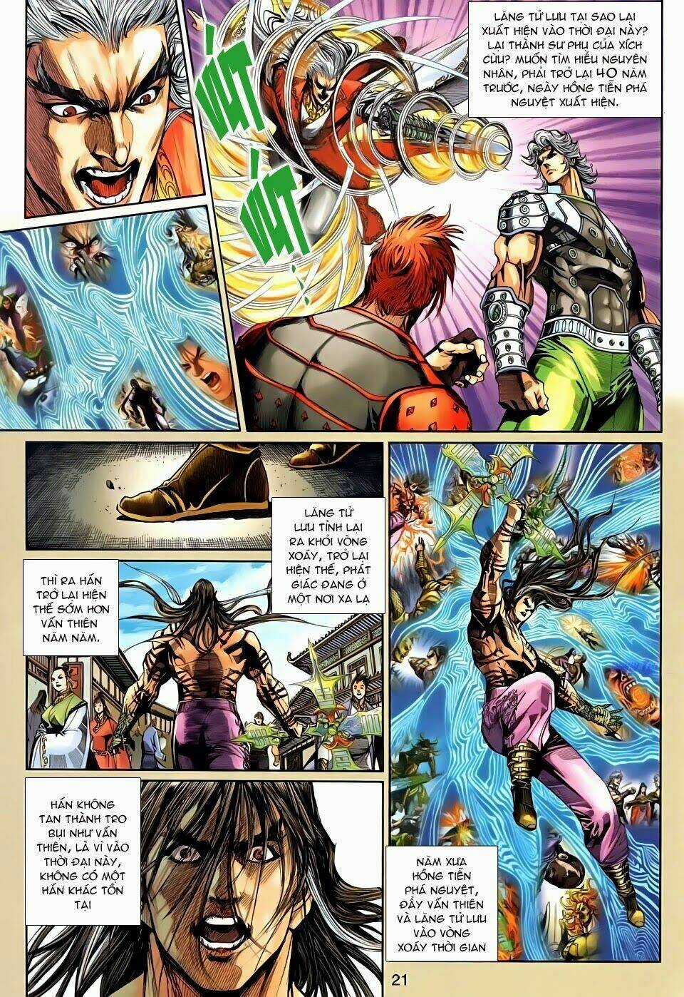 Thần Binh Tiền Truyện 3 - Loạn Thế Anh Hùng Thiên Chapter 23 trang 20