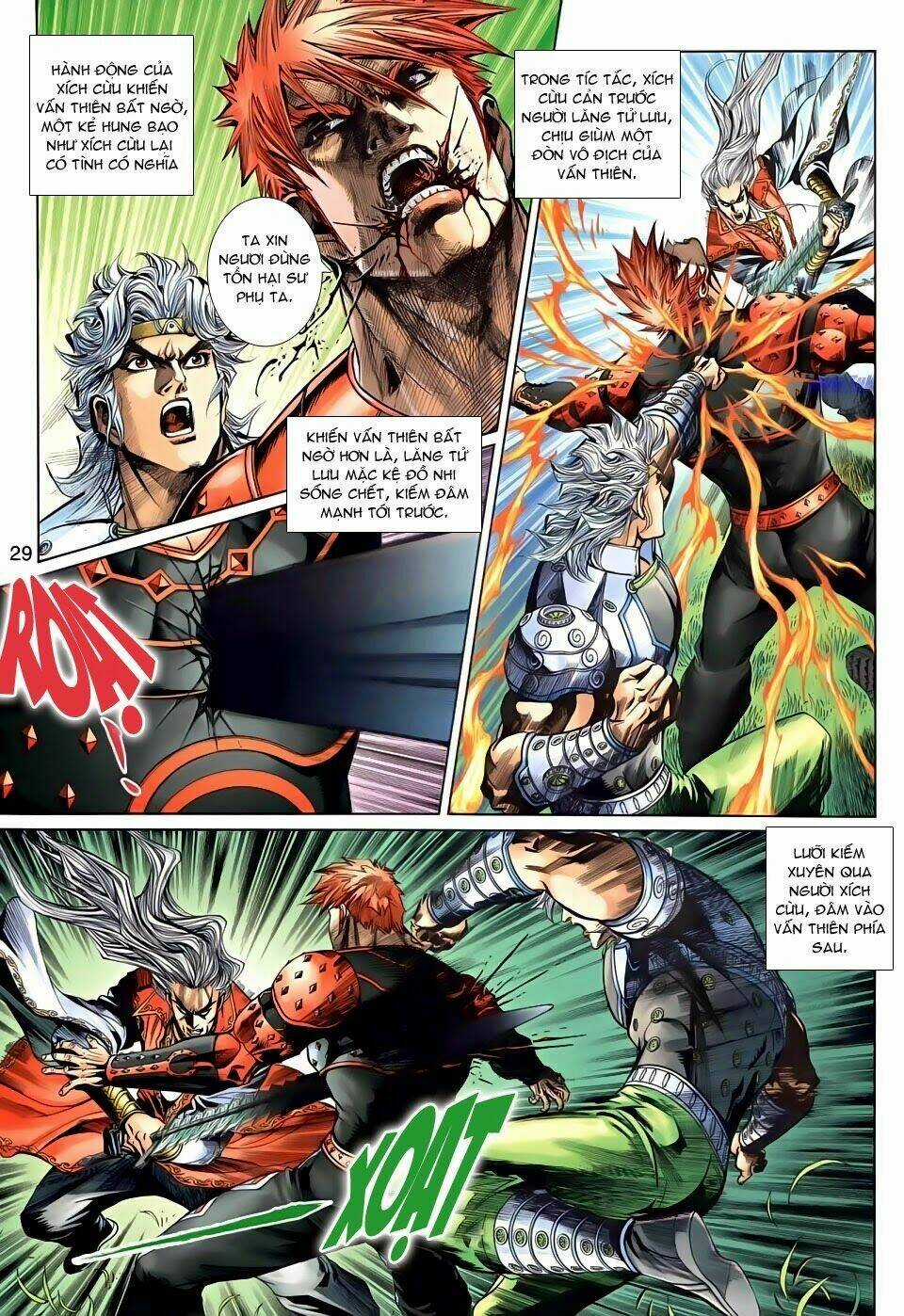 Thần Binh Tiền Truyện 3 - Loạn Thế Anh Hùng Thiên Chapter 23 trang 28