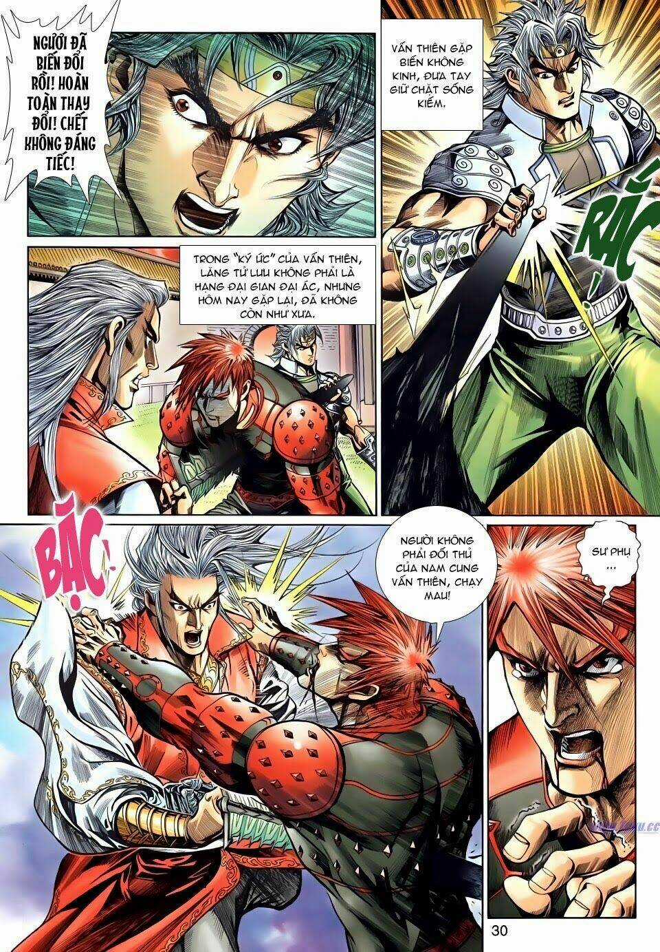 Thần Binh Tiền Truyện 3 - Loạn Thế Anh Hùng Thiên Chapter 23 trang 29