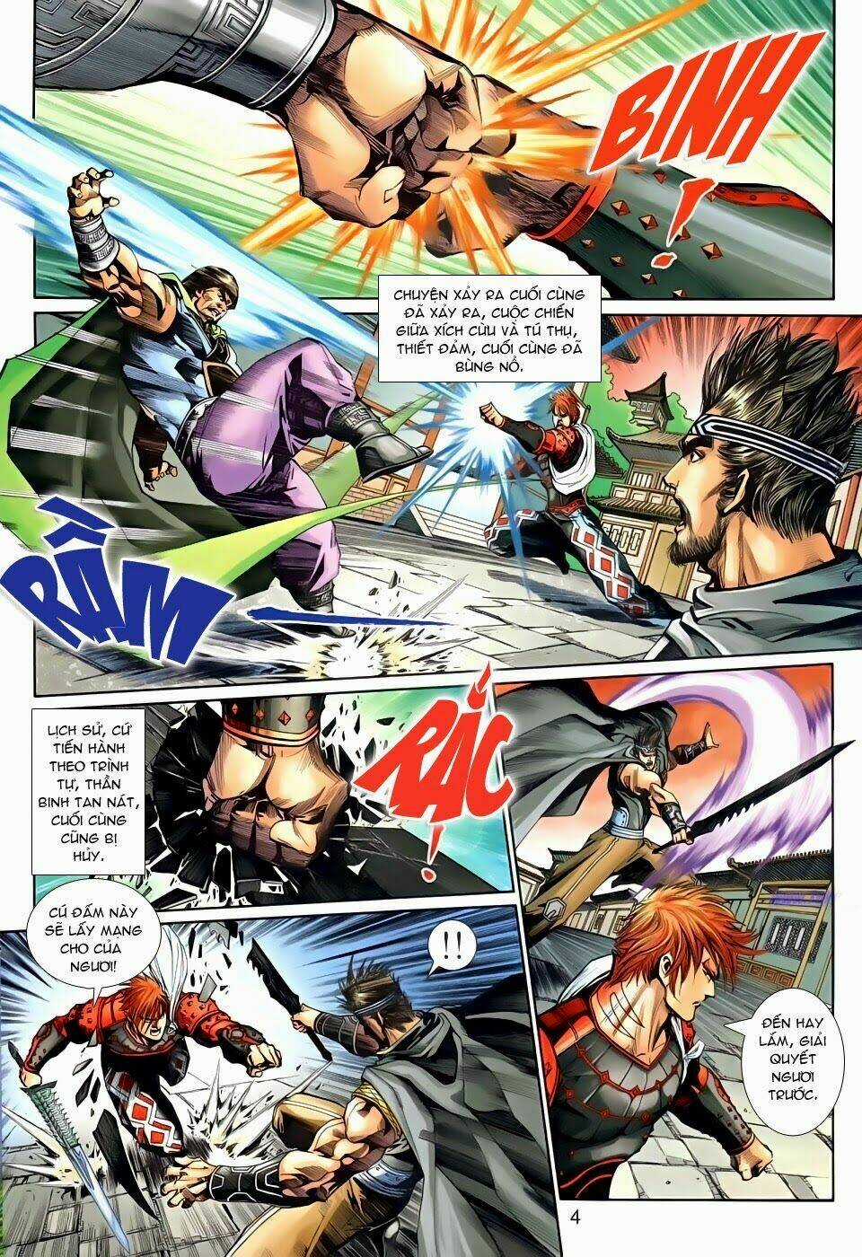 Thần Binh Tiền Truyện 3 - Loạn Thế Anh Hùng Thiên Chapter 23 trang 3