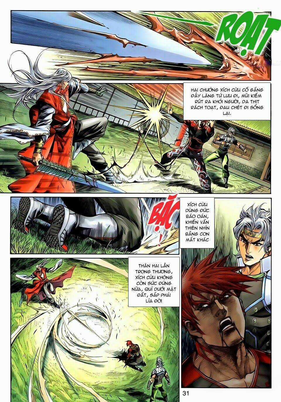 Thần Binh Tiền Truyện 3 - Loạn Thế Anh Hùng Thiên Chapter 23 trang 30